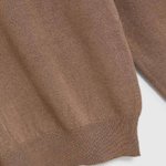 Women's coffee-colored turtleneck