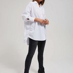 Basic shirt in oversize style Z-KO-4200 MOODO