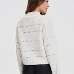 Women's white sweater