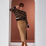 Classic knit skirt