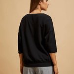 Black jacket with 3\4 sleeves