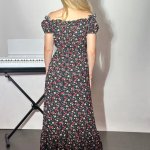 Black summer dress