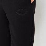 Suit woman sports warm on fleece black Lerman STIMMA